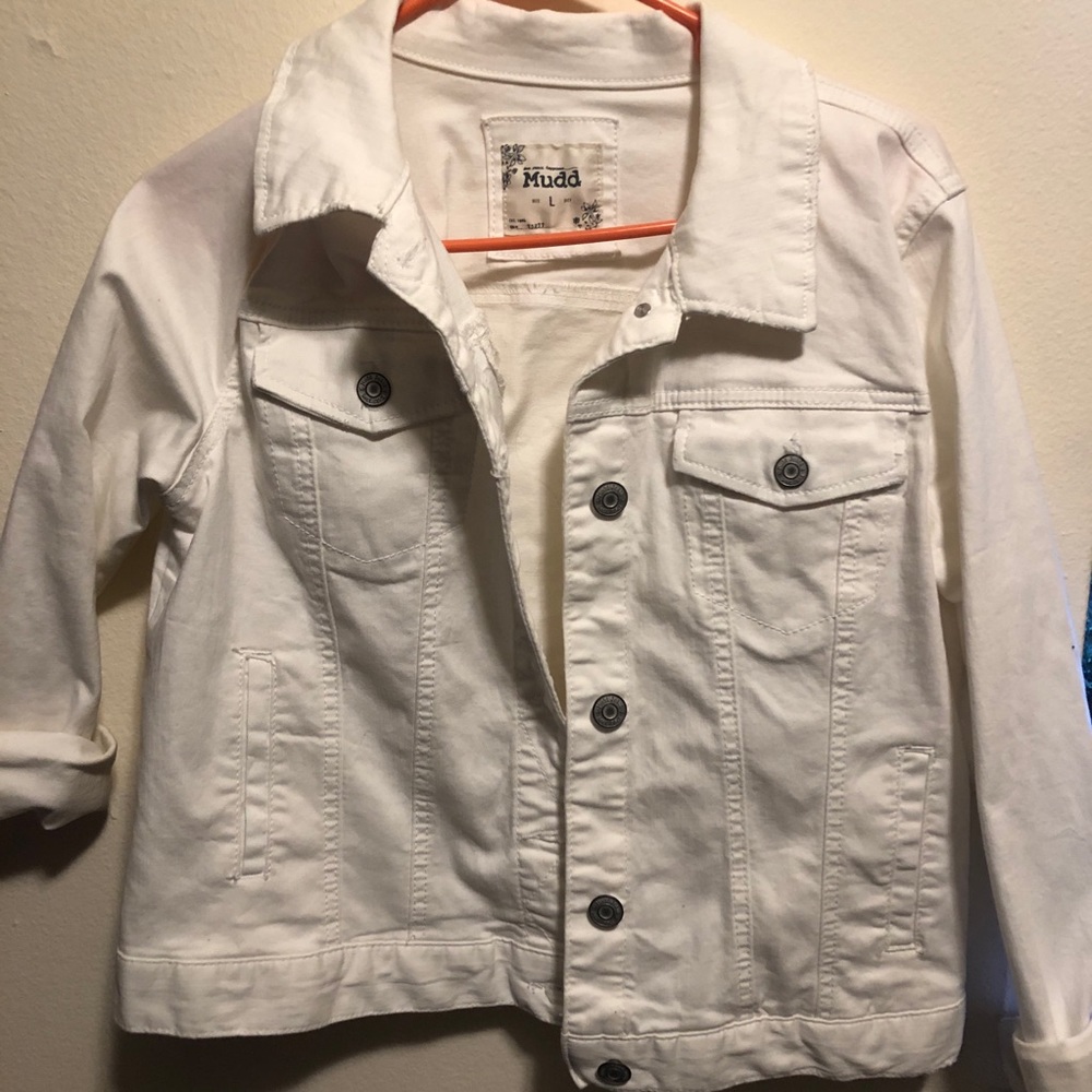 White Denim Jacket